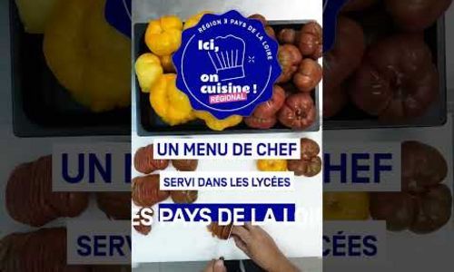 Ici, on cuisine ! Menu d'été : carpaccio de tomates et perles de Yuzu, basilic thaï