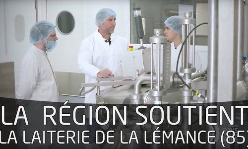 La Région soutient la Laiterie de la Lémance (85)