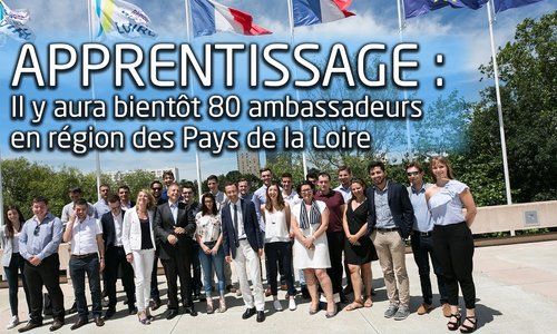 La région soutient, félicite et remercie ses ambassadeurs de l'apprentissage