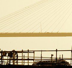 Les chantiers navals STX à Saint-Nazaire. ©Région Pays de la Loire